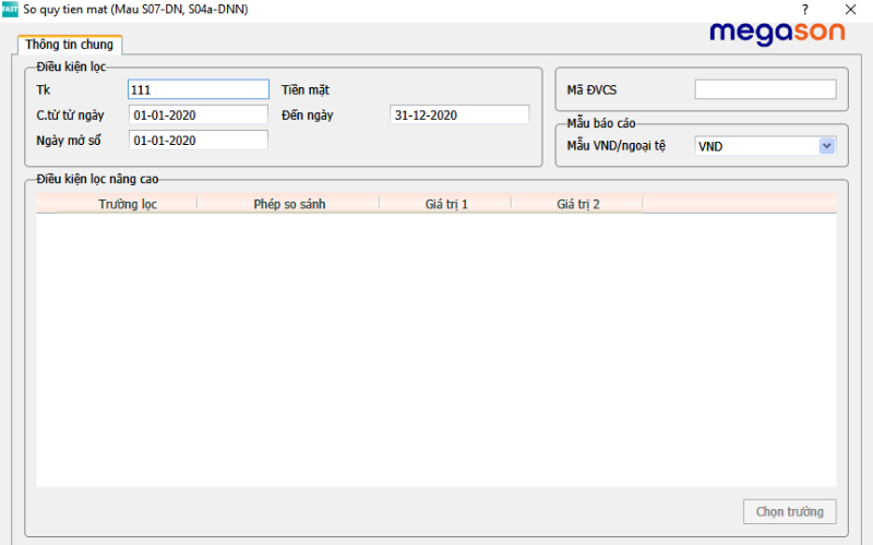 Hướng dẫn sử dụng phần mềm Fast Accounting Online về quản lý sổ quỹ