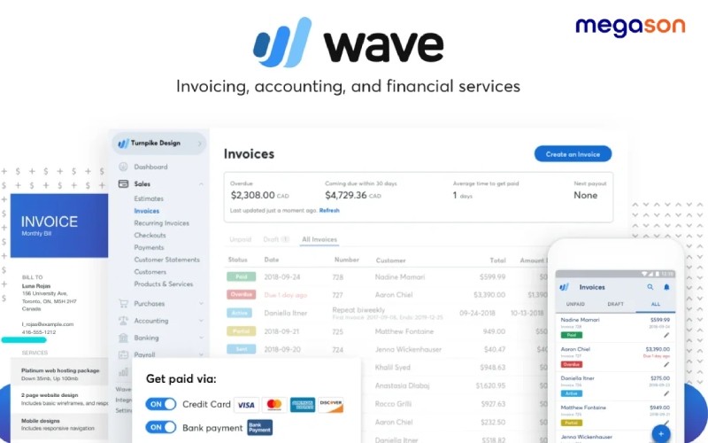 Wave Accounting – Phần mềm kế toán doanh nghiệp miễn phí chuẩn quốc tế