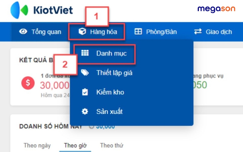 Phần mềm quản lý kho miễn phí KiotViet