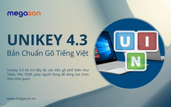 Tải Unikey 4.3 Bản Chuẩn Hỗ Trợ Gõ Tiếng Việt Ổn Định 2025